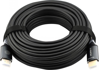 Кабель аудио-видео Cactus CS-HDMI-AOC-2-20 HDMI (m)/HDMI (m) 20м. позолоч.конт. черный от магазина РЭССИ