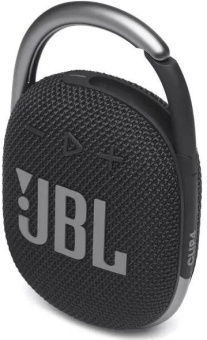 Колонка порт. JBL Clip 4 черный 5W 1.0 BT 15м 500mAh (JBLCLIP4BLK) от магазина РЭССИ