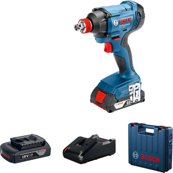 Гайковерт Bosch GDX 180-LI аккум. патрон:шестигр.1/4" (кейс в комплекте) (06019G5223) от магазина РЭССИ