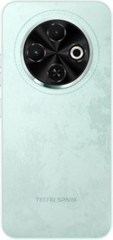 Смартфон Tecno Spark 30C 128Gb 4Gb зеленый моноблок 3G 4G 2Sim 6.67" 720x1600 Android 14 48Mpix 802.11 a/b/g/n/ac NFC GPS GSM900/1800 Protect FM microSD max1024Gb от магазина РЭССИ