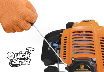 Триммер бензиновый Carver GBC-052M 1500Вт неразбор.штан. реж.эл.:леска/нож от магазина РЭССИ