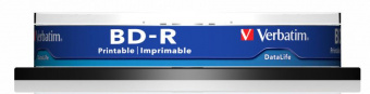 Диск BD-R Verbatim 25Gb 6x Cake Box (10шт) Printable (43804) от магазина РЭССИ