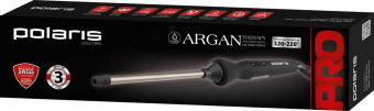 Щипцы Polaris PHS 1509TAi stick Argan Therapy PRO 40Вт макс.темп.:220С покрытие:турмалиновое черный от магазина РЭССИ