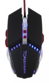 Мышь Оклик 999G TOMAHAWK черный/серебристый оптическая (3200dpi) USB (8but) от магазина РЭССИ