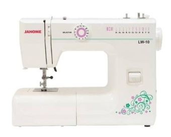Швейная машина Janome LW-10 белый от магазина РЭССИ