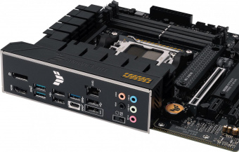 Материнская плата Asus TUF GAMING B650M-PLUS SocketAM5 AMD B650 4xDDR5 mATX AC`97 8ch(7.1) 2.5Gg RAID+HDMI+DP от магазина РЭССИ