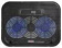 Подставка для ноутбука Buro BU-LCP140-B214H 14"338x255x22мм 1xUSB 2x 140ммFAN 480г металлическая сетка/пластик черный от магазина РЭССИ