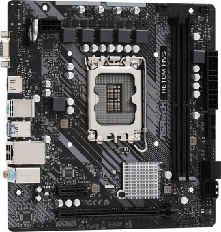 Материнская плата Asrock H610M-HVS Soc-1700 Intel H610 2xDDR4 mATX AC`97 8ch(7.1) GbLAN+VGA+HDMI от магазина РЭССИ