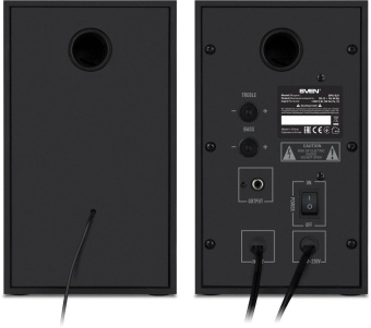Колонки Sven SPS-621 2.0 черный 28Вт BT от магазина РЭССИ