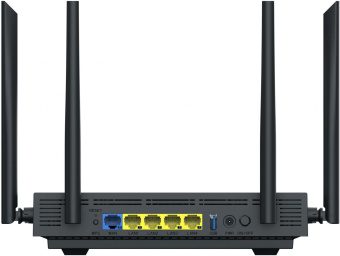 Роутер беспроводной Netis N6 AX1800 10/100/1000BASE-TX/4G ready черный от магазина РЭССИ