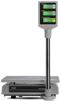 Весы торговые Mertech M-ER 326ACP-15.2 LCD серый (3044) от магазина РЭССИ