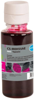 Чернила Cactus CS-M0H55AE GT52 пурпурный 70мл для HP Ink Tank 110/115/116/118/310/315/316/318/319/515/615;Wireless 410/411/415/416/418/419;GT5810/5820/5812/5822 от магазина РЭССИ