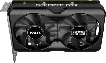 Видеокарта Palit PCI-E PA-GTX1650 GP 4G D6 NVIDIA GeForce GTX 1650 4096Mb 128 GDDR6 1410/12000 HDMIx1 DPx2 HDCP Ret от магазина РЭССИ
