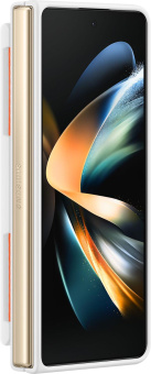 Чехол (клип-кейс) Samsung для Samsung Galaxy Z Fold4 Silicone Grip Cover Z Fold4 белый (EF-GF936TWEGRU) от магазина РЭССИ
