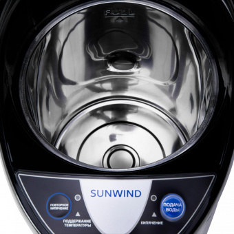Термопот SunWind SUN-TP-3 5л. 800Вт черный/серебристый от магазина РЭССИ