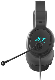 Наушники с микрофоном A4Tech XH-720p черный 2м мониторные оголовье от магазина РЭССИ