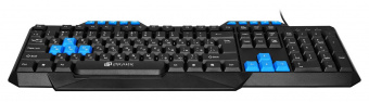 Клавиатура Оклик 750G FROST WAR черный/черный USB Multimedia for gamer от магазина РЭССИ