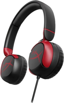 Наушники с микрофоном HyperX Cloud Mini черный/красный накладные оголовье (7G8F4AA) от магазина РЭССИ