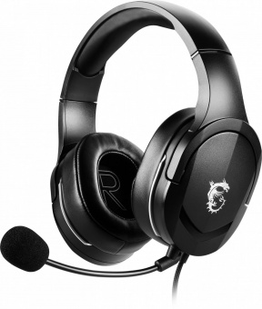Наушники с микрофоном MSI Immerse GH20 черный 1.5м накладные оголовье (S37-2101030-SV1) от магазина РЭССИ