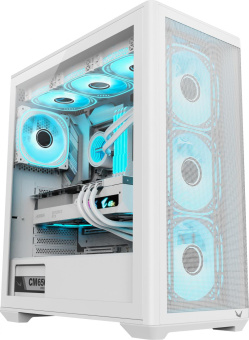 Корпус Formula Air Power G5 Plus белый без БП ATX 2xUSB2.0 audio bott PSU от магазина РЭССИ