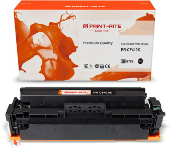 Картридж лазерный Print-Rite TFHA5QBPU1J PR-CF410X CF410X черный (6500стр.) для HP CLJ Pro M452dn/M452dw/M477fdn/M477fdw от магазина РЭССИ