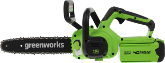 Цепная пила Greenworks G40CS30K2 аккум. дл.шины:12" (30cm) 1аккум. 2Ач ЗУ (2007807UA) от магазина РЭССИ