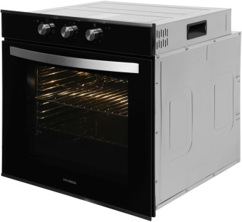 Духовой шкаф Электрический Hyundai HEO 6634 IX серебристый от магазина РЭССИ