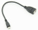 Кабель USB (f)-micro USB (m) 0.2м черный от магазина РЭССИ
