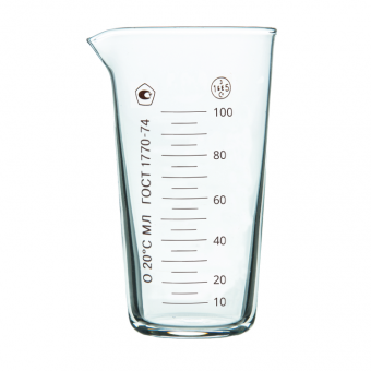 Лабораторное оборудование мензурка мерная 100 мл от магазина РЭССИ