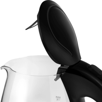 Чайник электрический Vitek VT-7034 1.8л. 2200Вт прозрачный/черный корпус: стекло/пластик от магазина РЭССИ