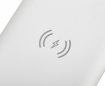 Мобильный аккумулятор Buro BPW10E 10000mAh 2A 2xUSB беспроводная зарядка белый (BPW10E10PWT) от магазина РЭССИ