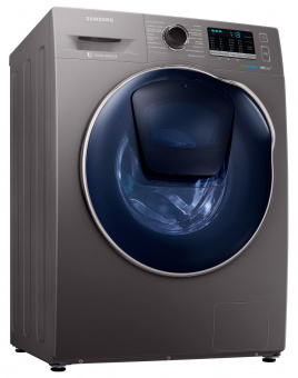 Стиральная машина Samsung WD80K52E0ZX/LD класс: B загр.фронтальная макс.:8кг (с сушкой) темно-серебристый от магазина РЭССИ