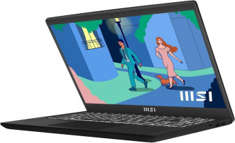 Ноутбук MSI Modern 15 B12HW-002XRU Core i5 1235U 8Gb SSD512Gb Intel Arc A370M 4Gb 15.6" IPS FHD (1920x1080) Free DOS black WiFi BT Cam (9S7-15H212-002) от магазина РЭССИ
