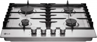 Газовая варочная поверхность LG HU641BAG2 нержавеющая сталь от магазина РЭССИ