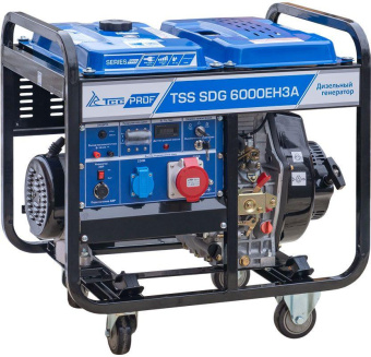 Генератор ТСС SDG 6000EH3A 6.5кВт от магазина РЭССИ