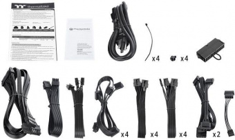 Блок питания Thermaltake ATX 1550W Toughpower Grand TF1 80+ titanium 24+2x(4+4) pin APFC 140mm fan color 16xSATA Cab Manag RTL от магазина РЭССИ