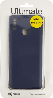 Чехол (клип-кейс) Redline для Infinix Hot 11 Play Ultimate синий (УТ000028412) от магазина РЭССИ