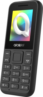 Мобильный телефон Alcatel 1068D черный моноблок 2Sim 1.8" 128x160 Nucleus 0.08Mpix GSM900/1800 GSM1900 MP3 FM microSD max32Gb от магазина РЭССИ