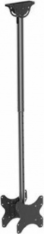 Кронштейн для телевизора Arm Media LCD-1650 черный 15"-48" макс.90кг потолочный поворот и наклон от магазина РЭССИ