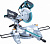 Торцовочная пила Makita LS1018LN 1430Вт 4300об/мин d=260мм от магазина РЭССИ