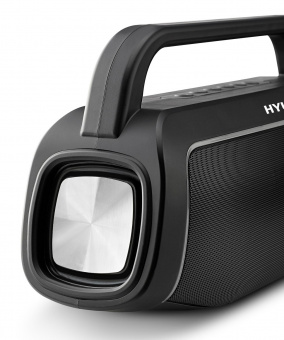 Колонка порт. Hyundai H-PAC560 черный 10W 2.0 BT/3.5Jack/USB 10м 3000mAh от магазина РЭССИ