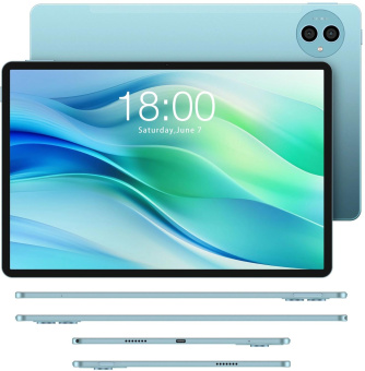 Планшет Teclast P50 Premium Set T606 (1.6) 8C RAM6Gb ROM128Gb 11" IPS 1280x800 LTE Android 14 голубой 13Mpix 5Mpix BT GPS WiFi Touch microSD 1Tb 8000mAh от магазина РЭССИ
