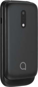 Мобильный телефон Alcatel 2057D OneTouch черный раскладной 2Sim 2.4" 240x320 Nucleus 0.3Mpix GSM900/1800 GSM1900 MP3 FM microSD max32Gb от магазина РЭССИ