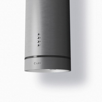 Вытяжка каминная Lex Tubo Isola 350 INOX нержавеющая сталь управление: кнопочное (1 мотор) от магазина РЭССИ