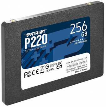 Накопитель SSD Patriot SATA III 256Gb P220S256G25 P220 2.5" от магазина РЭССИ