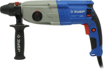 Перфоратор Зубр ЗП-28-800 К патрон:SDS-plus уд.:3.2Дж 800Вт (кейс в комплекте) от магазина РЭССИ