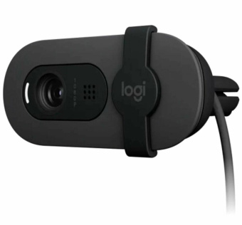 Камера Web Logitech Brio 105 графитовый 2Mpix (1920x1080) USB2.0 с микрофоном для ноутбука (960-001590) от магазина РЭССИ