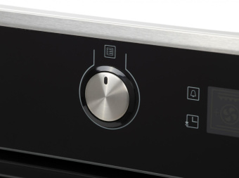 Духовой шкаф Электрический Hyundai HEO 6648 IX черный/серебристый от магазина РЭССИ