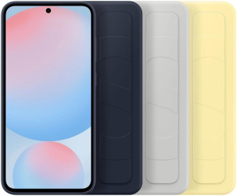 Чехол (клип-кейс) Samsung для Samsung Galaxy S24 FE Standing Grip Case S24FE серый (EF-GS721CJEGRU) от магазина РЭССИ