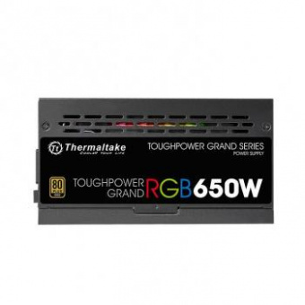 Блок питания Thermaltake ATX 650W Toughpower Grand RGB Sync 80+ gold (24+4+4pin) APFC 140mm fan color LED 9xSATA Cab Manag RTL от магазина РЭССИ